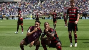 فلامنجو يفرض الضغط على بيراميدز بعد هدف التقدم في الدقيقة 30